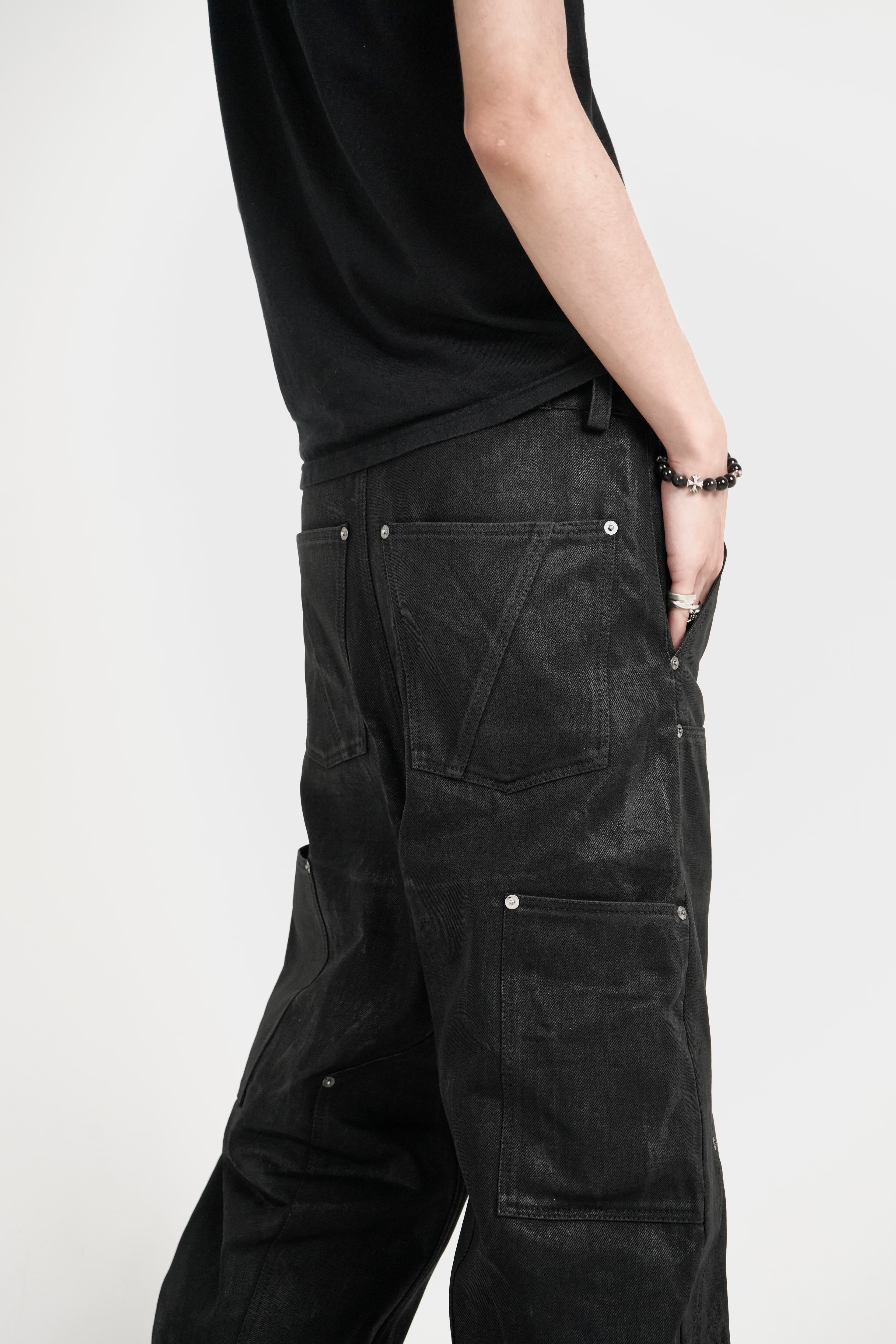 Coated Frame Jeans 5